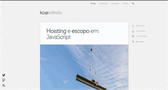 Desktop Screenshot of loopinfinito.com.br